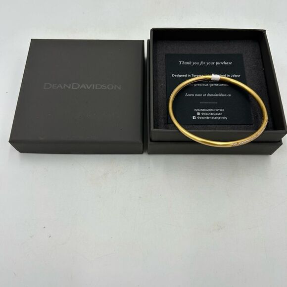 Women’s Dean Davidson pave hinge bangle bracelet - Picture 4 of 7